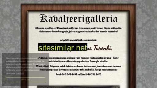 kavaljeerigalleria.fi alternative sites