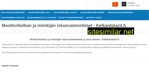 kelkaniskarit.fi alternative sites