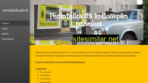 kellohuolto.fi alternative sites