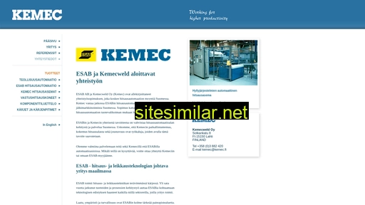 kemec.fi alternative sites