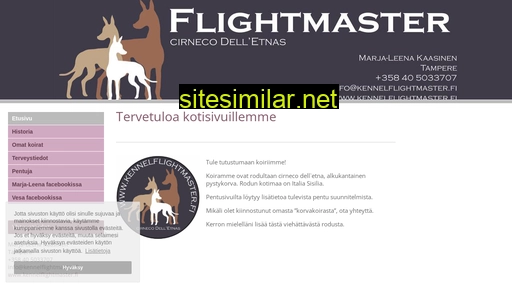 kennelflightmaster.fi alternative sites