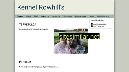 kennelrowhills.fi alternative sites