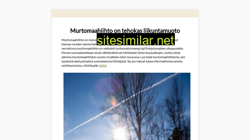 kerttuniskanen.fi alternative sites