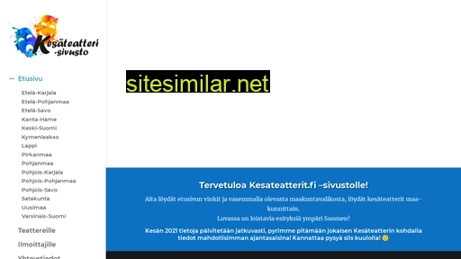 kesateatterit.fi alternative sites