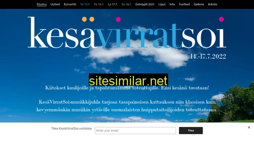 kesavirratsoi.fi alternative sites