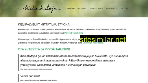 kielenkutoja.fi alternative sites