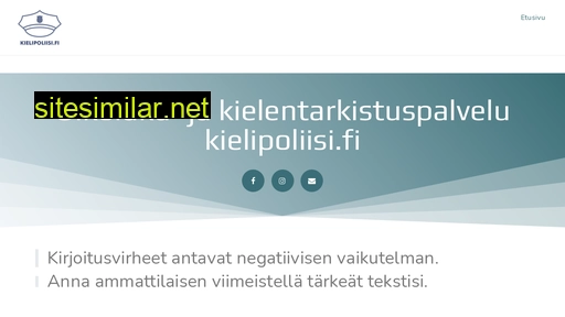 kielipoliisi.fi alternative sites