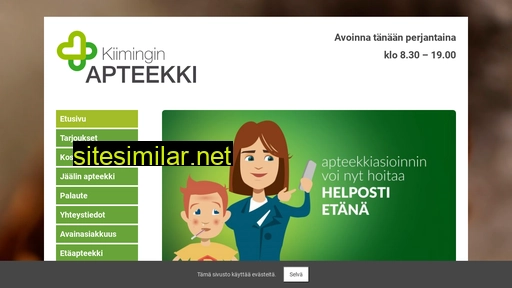 kiiminginapteekki.fi alternative sites