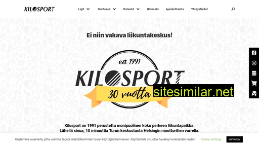 kilosport.fi alternative sites