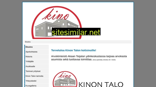 kinontalo.fi alternative sites