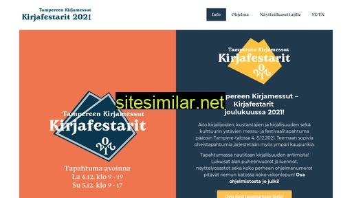 kirjafestarit.fi alternative sites