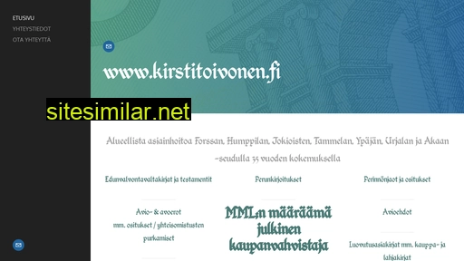 kirstitoivonen.fi alternative sites