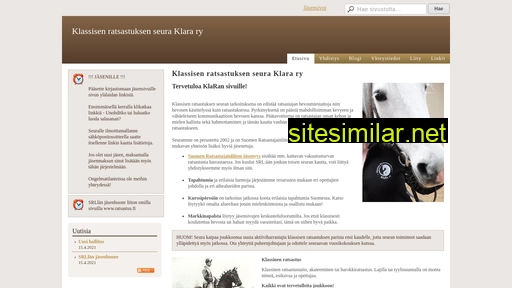 klassinenratsastus.fi alternative sites