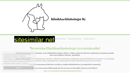 klinikkaelainhoitajat.fi alternative sites