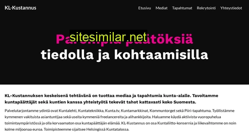 kl-kustannus.fi alternative sites