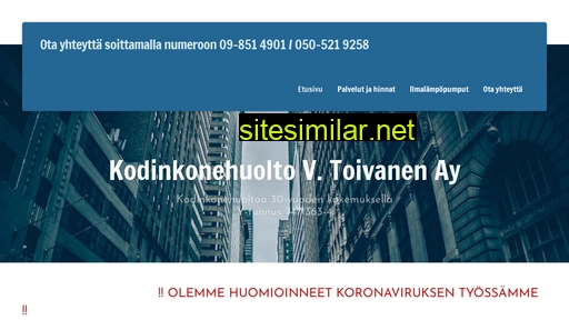 kodinkonehuolto.fi alternative sites