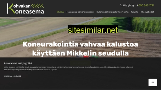 kohvakankoneasema.fi alternative sites
