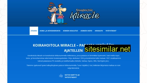 koirahoitolamiracle.fi alternative sites