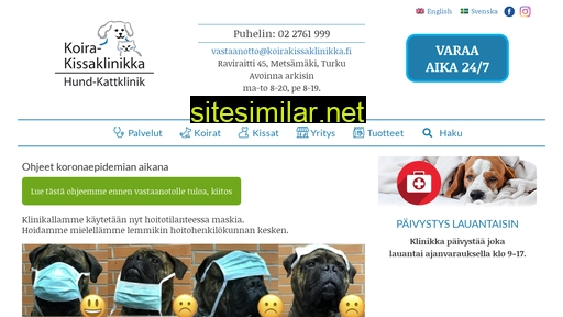 koirakissaklinikka.fi alternative sites