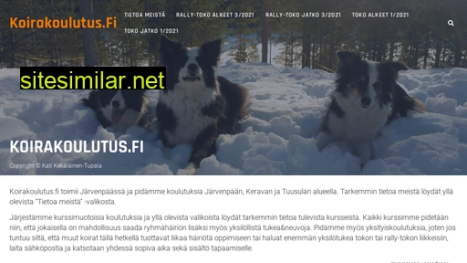 koirakoulutus.fi alternative sites
