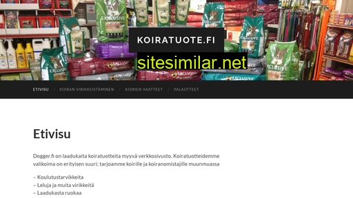 koiratuote.fi alternative sites