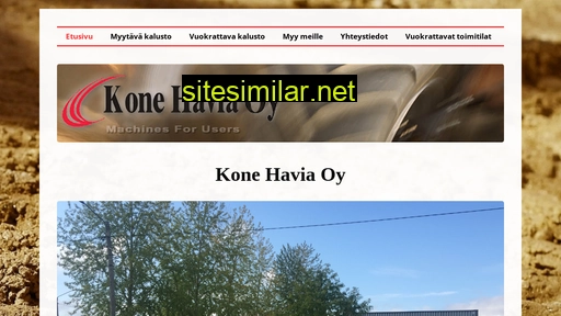 konehavia.fi alternative sites