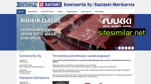 konetuorila.fi alternative sites