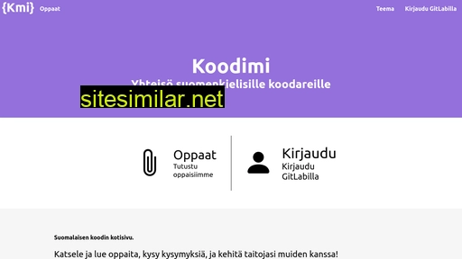 koodimi.fi alternative sites