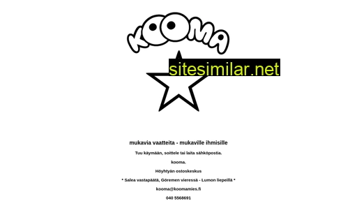 koomadesign.fi alternative sites