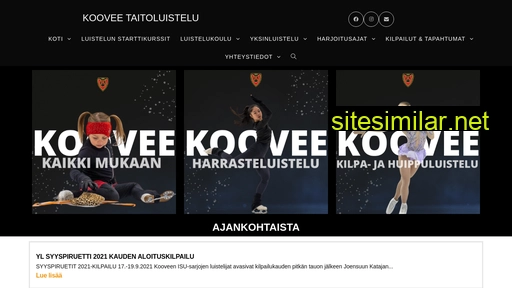 kooveetaitoluistelu.fi alternative sites