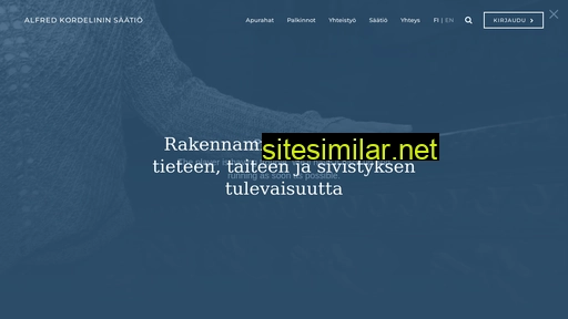kordelin.fi alternative sites