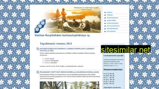 korpilahdenkotiseutu.fi alternative sites