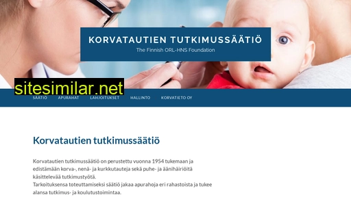 korvatautientutkimussaatio.fi alternative sites