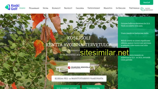 koskigolf.fi alternative sites