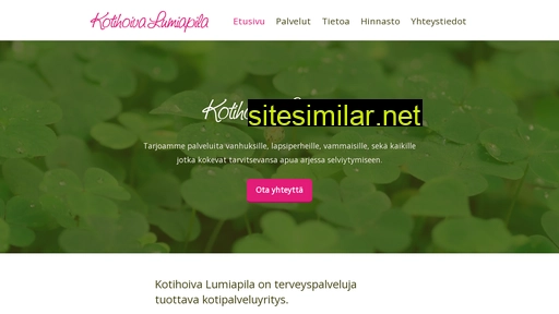 kotihoivalumiapila.fi alternative sites