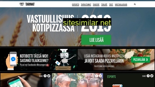 kotipizzantarinat.fi alternative sites