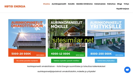 kotisienergia.fi alternative sites