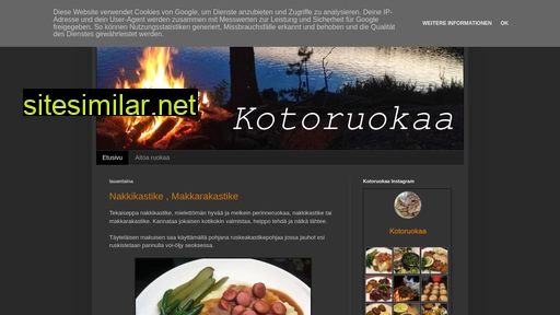kotoruokaa.fi alternative sites
