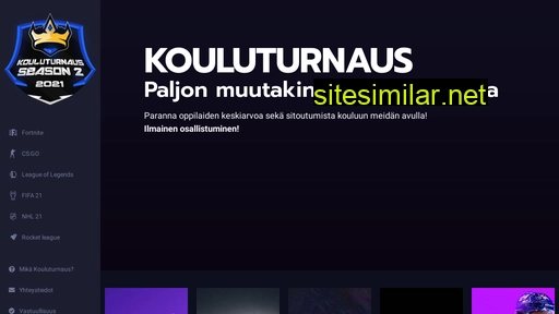 kouluturnaus.fi alternative sites