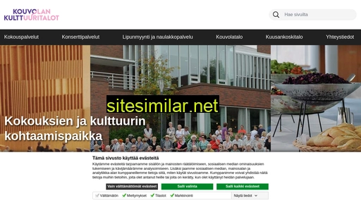 kouvolankulttuuritalot.fi alternative sites