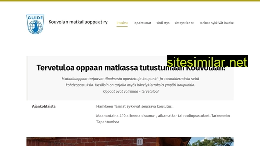 kouvolanmatkailuoppaat.fi alternative sites