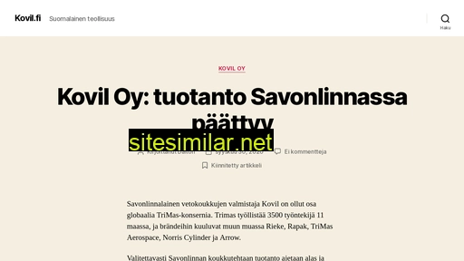 kovil.fi alternative sites