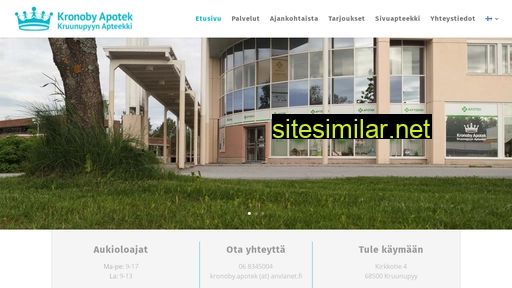kronobyapotek.fi alternative sites