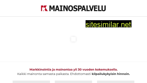 kr-mainospalvelu.fi alternative sites