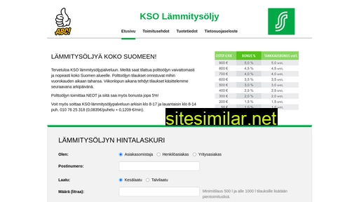 ksolammitysoljy.fi alternative sites