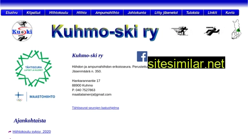 kuhmo-ski.fi alternative sites
