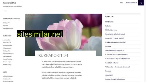 kukkakortit.fi alternative sites