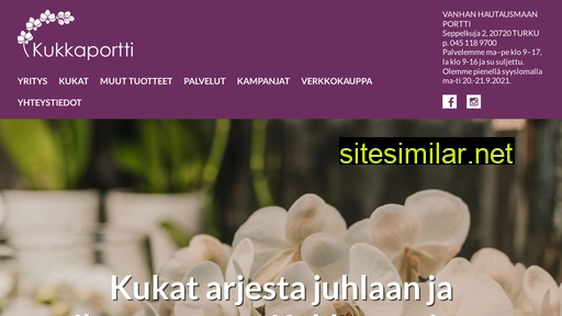 kukkaportti.fi alternative sites
