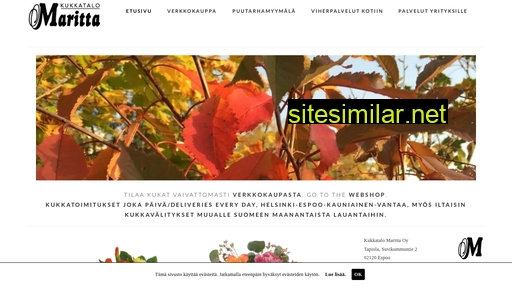 kukkatalomaritta.fi alternative sites