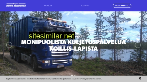 kuljetusrk.fi alternative sites